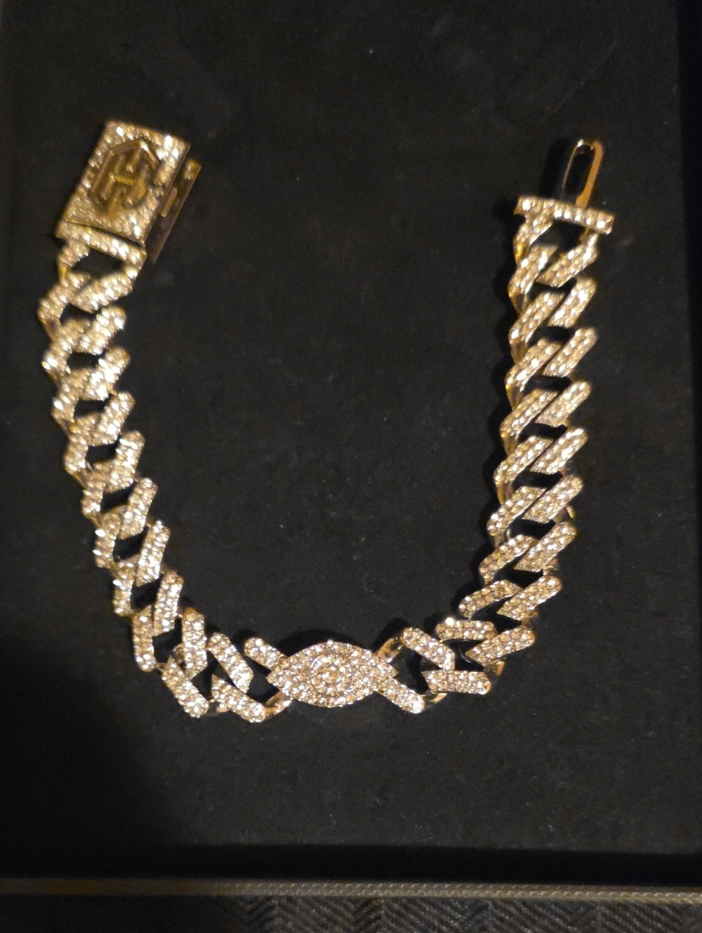 Silver CZTennis Bracelet - Elegant Men Jewelry